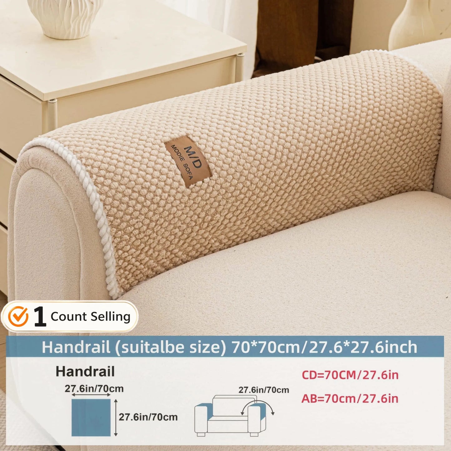 Luxury Thick Removable Couch Cover