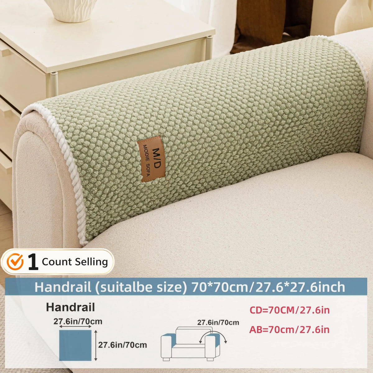 Luxury Thick Removable Couch Cover